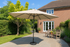 ENJOi Royal Rectangle Aluminium 2m x 3m Taupe Parasol