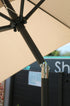 ENJOi Royal Rectangle Aluminium 2m x 3m Taupe Parasol