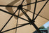 ENJOi Royal Rectangle Aluminium 2m x 3m Taupe Parasol