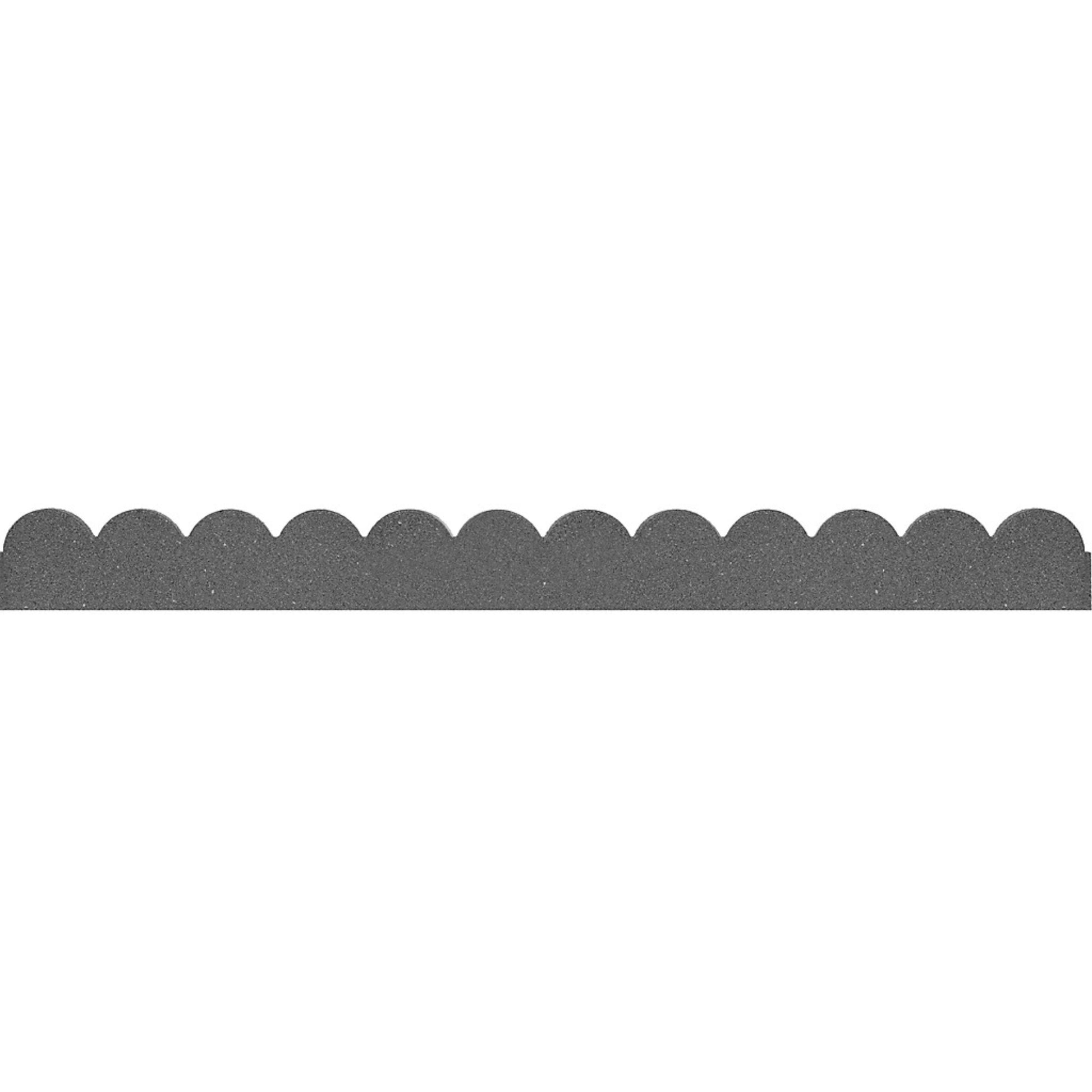 Flexi Curve Scallop Border Grey