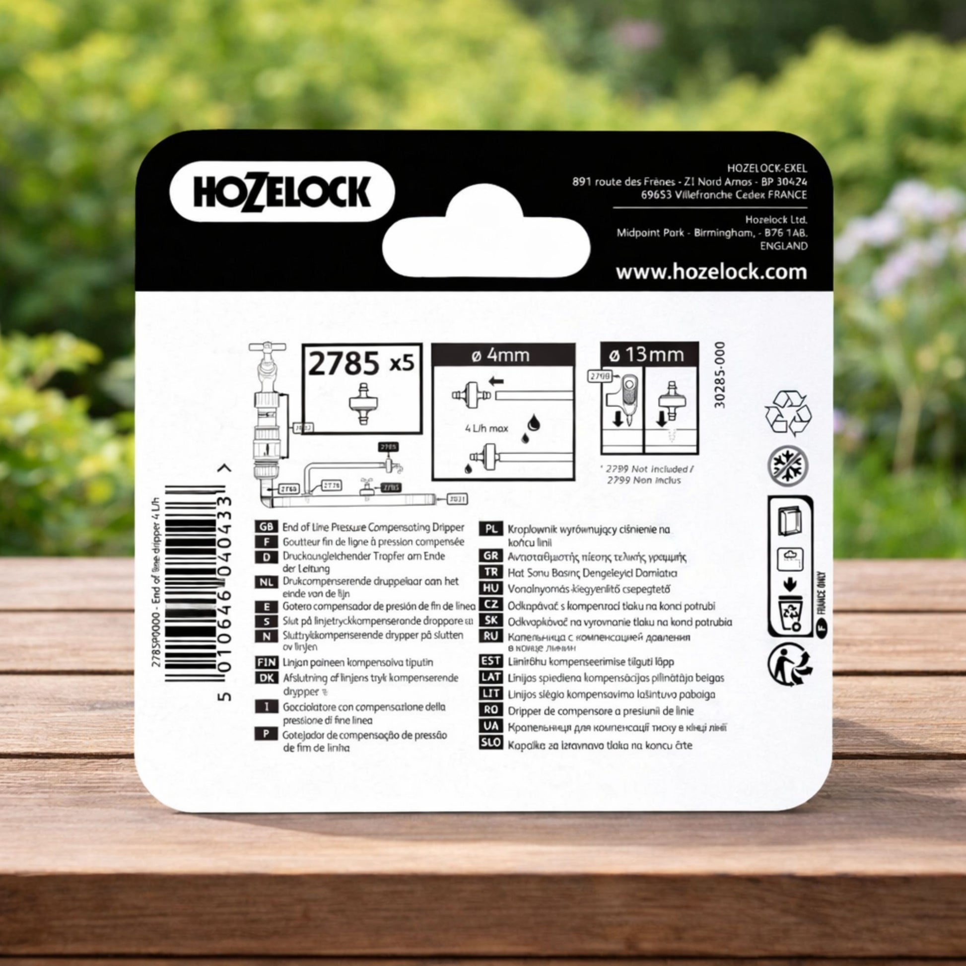 Pressure Compensating Dripper