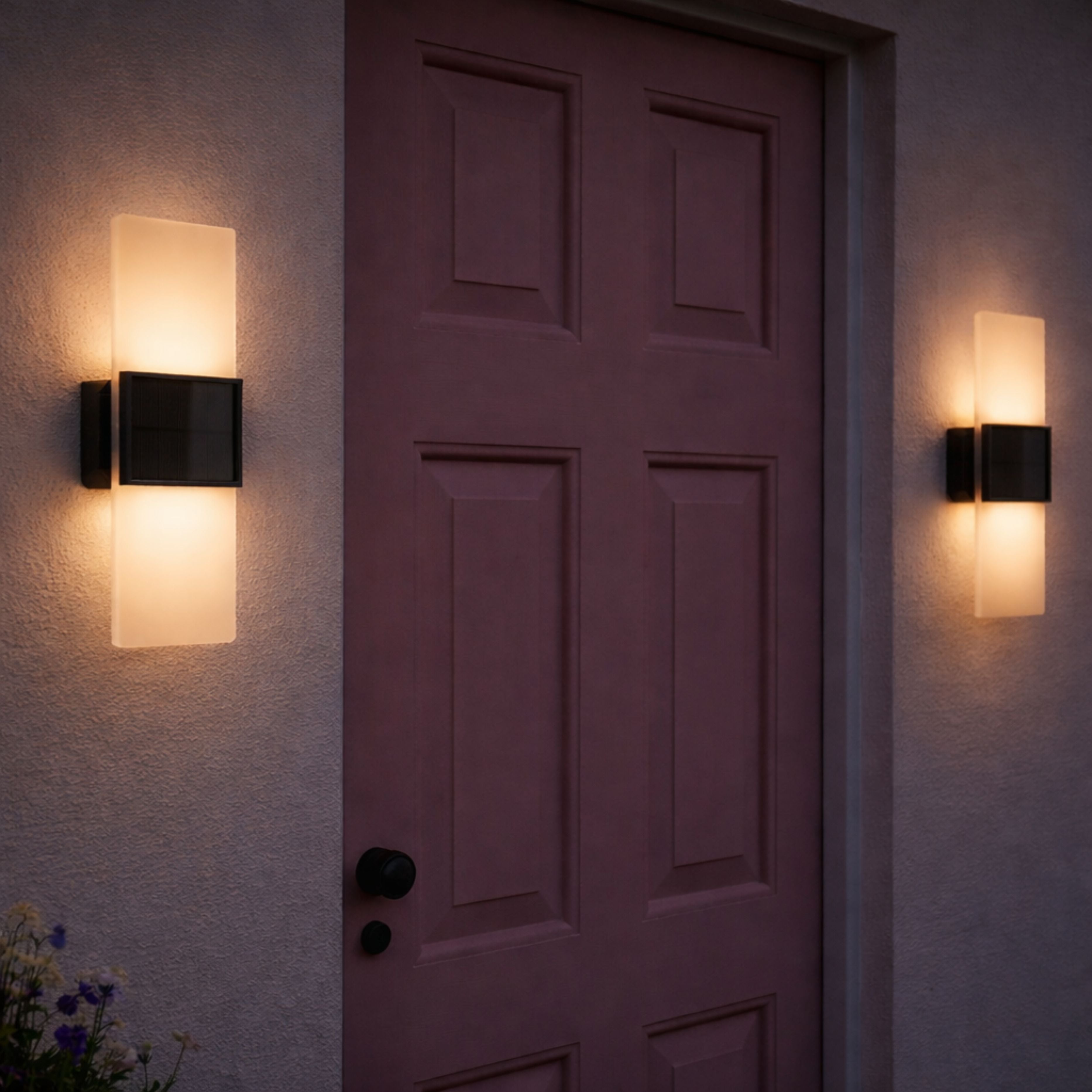 Gemini Solar Wall Lights (set 2)