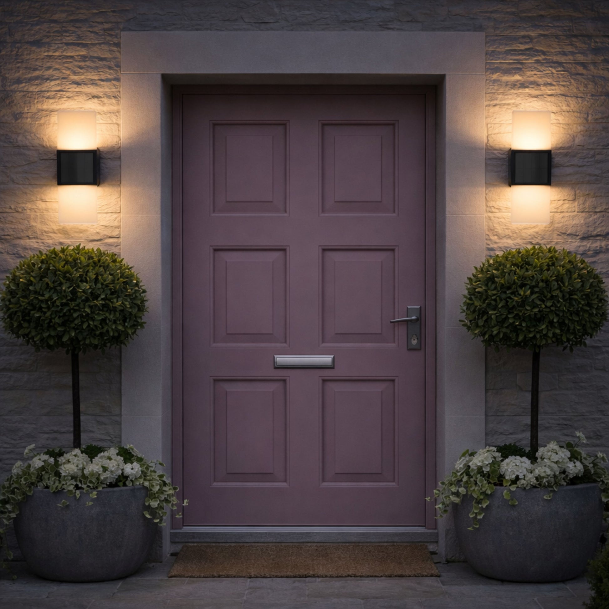 Gemini Solar Wall Lights (set 2)