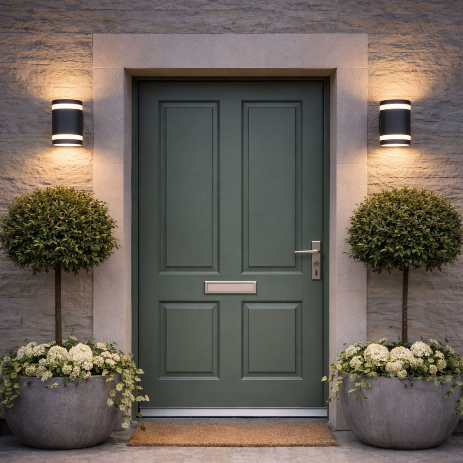 Mayfair Up & Down Solar Wall Light