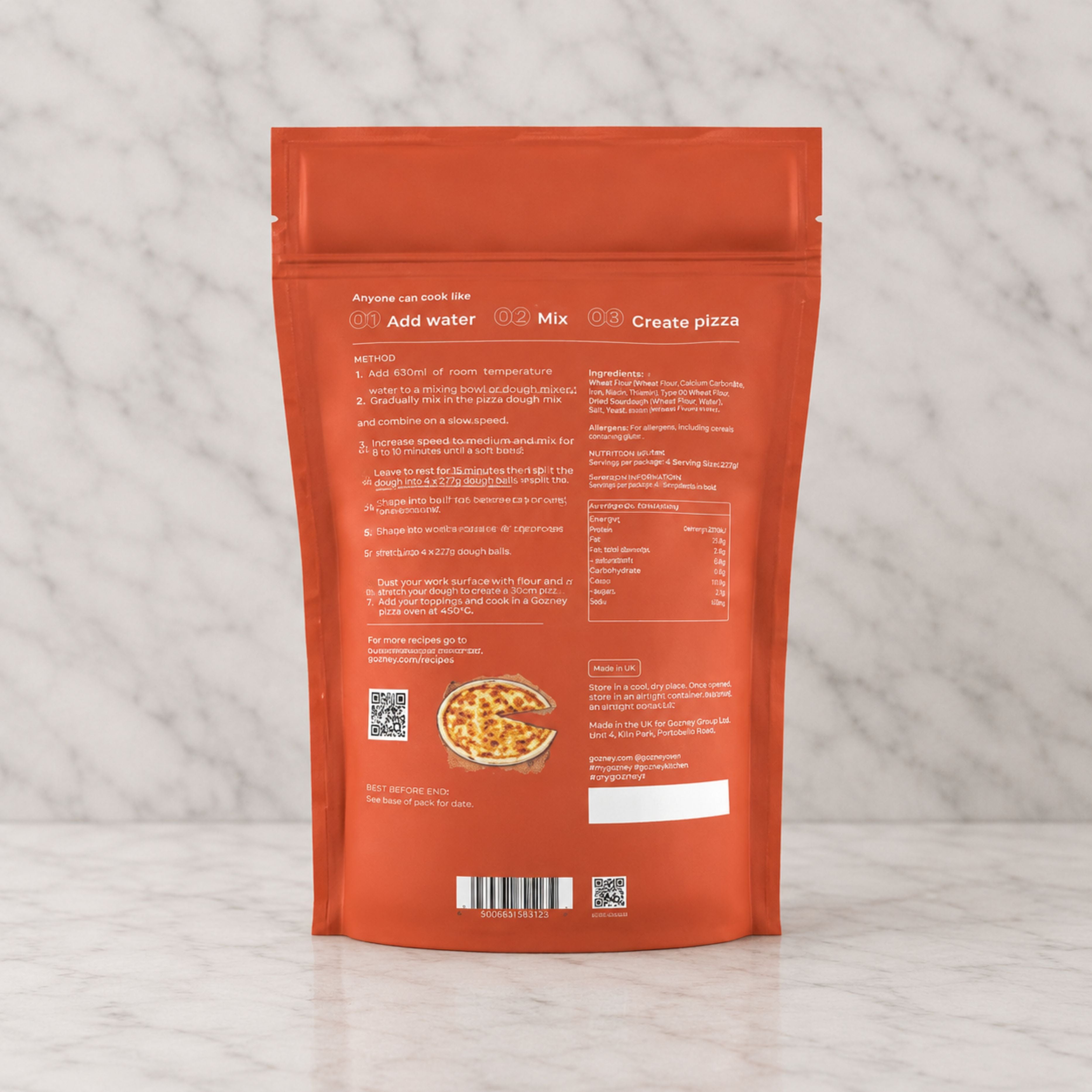 Gozney Classic Pizza Dough Mix