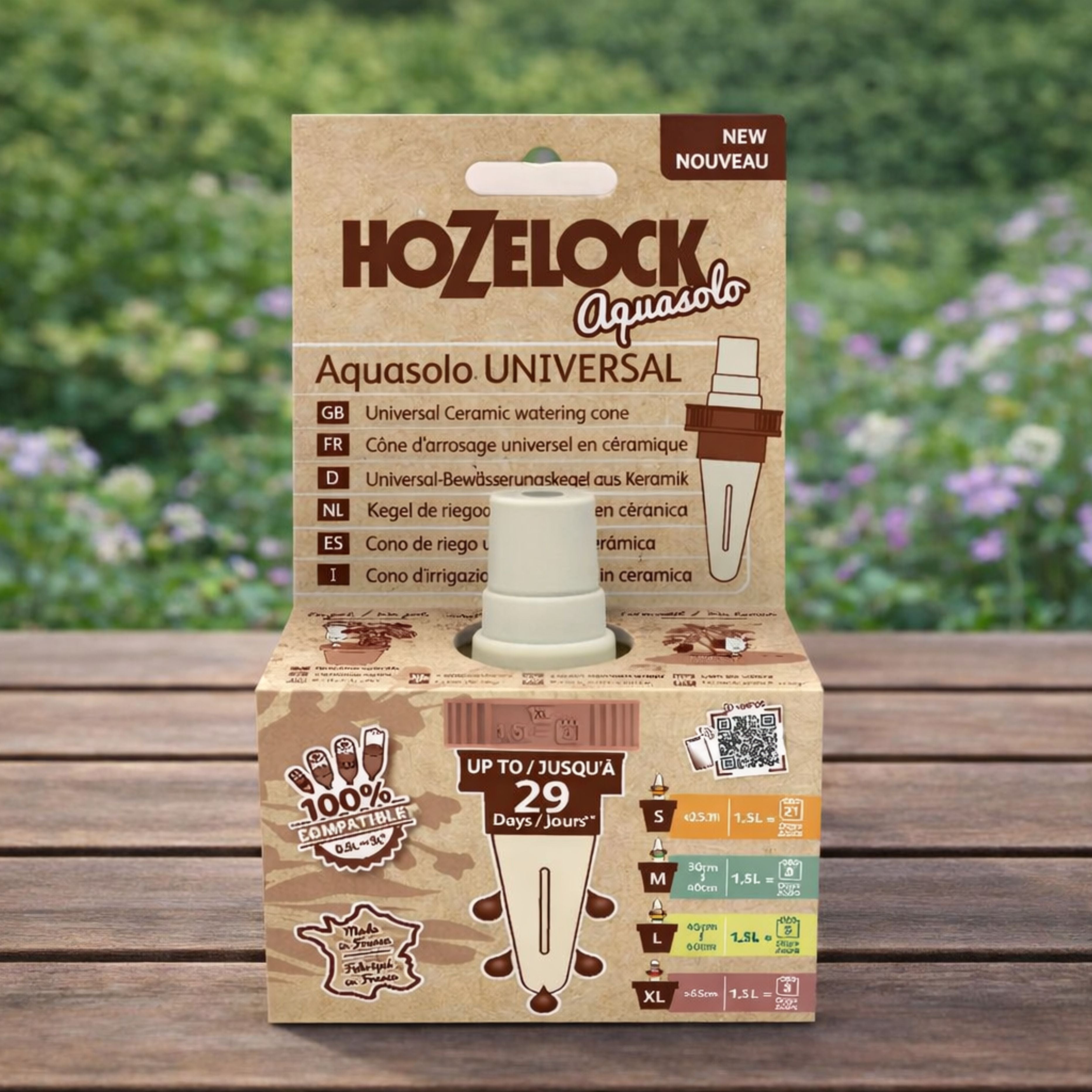 Hozelock Aquasolo Universal Watering Cone Grey