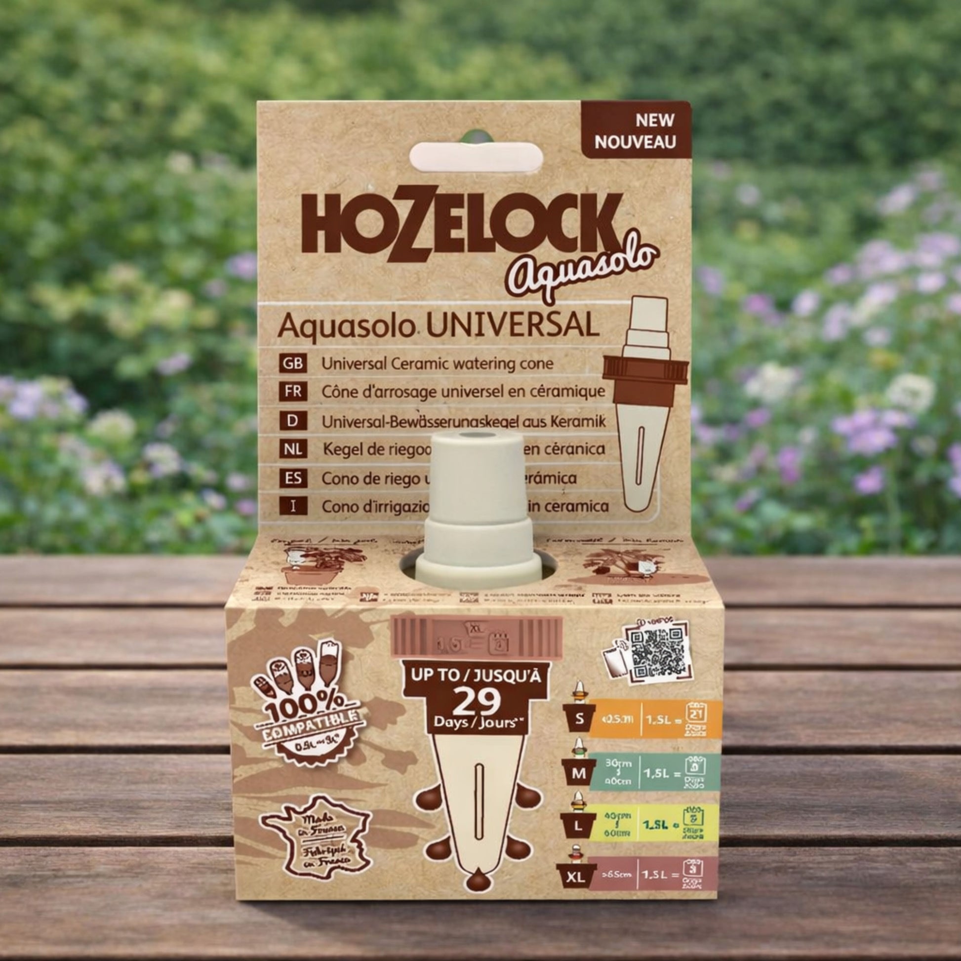 Hozelock Aquasolo Universal Watering Cone Grey