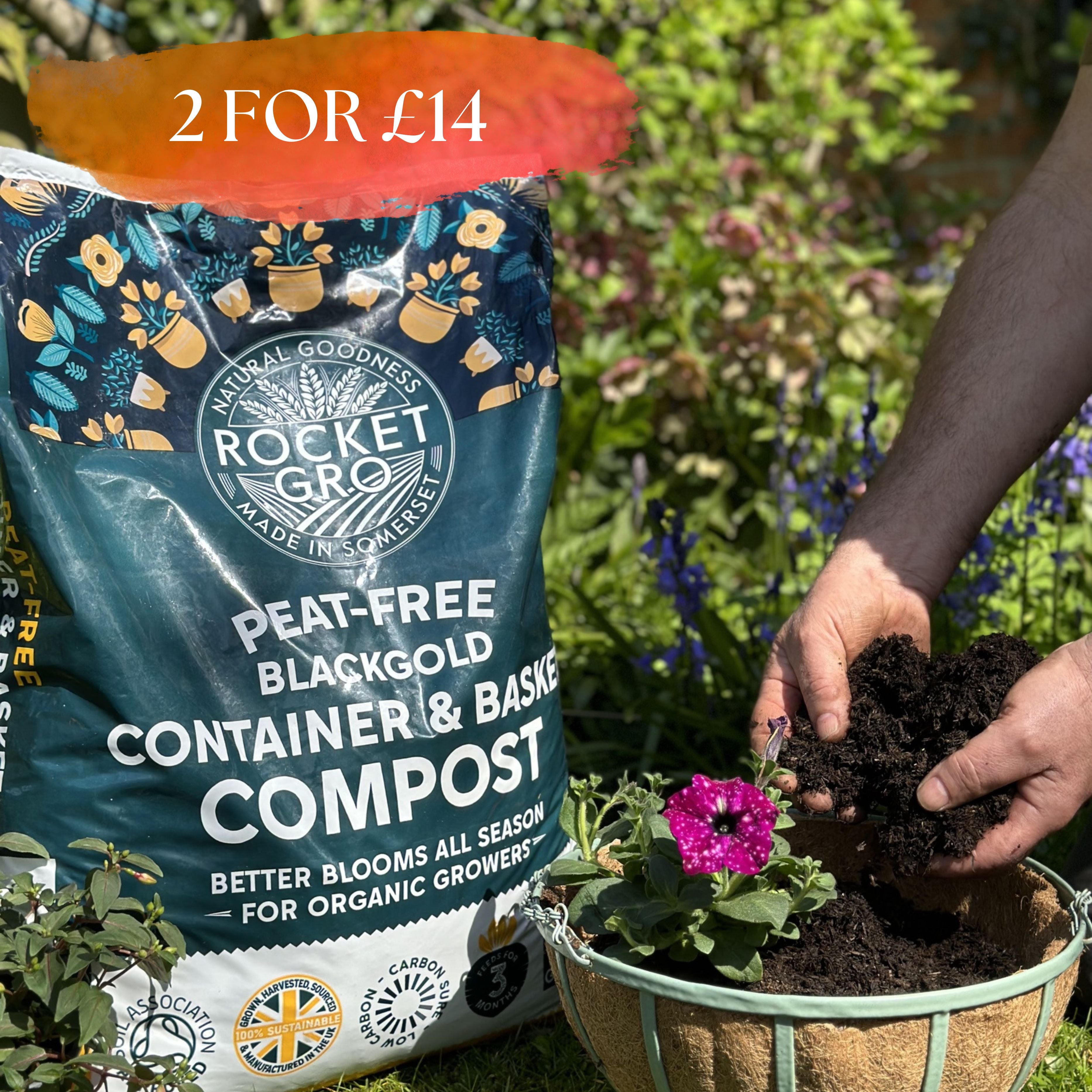 Peat-Free Container & Basket Compost