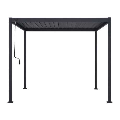 ENJOi Aura Pergola 3m x 3m Square Grey
