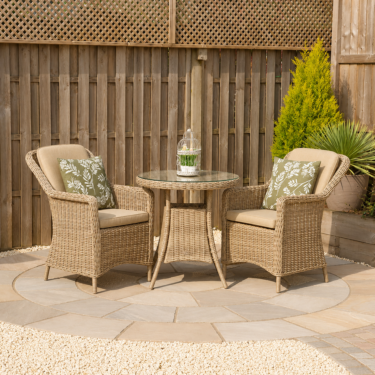 ENJOi Bordeaux Bistro Set Natural