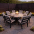 ENJOi Havanna 8 Seat Dining Set Grey