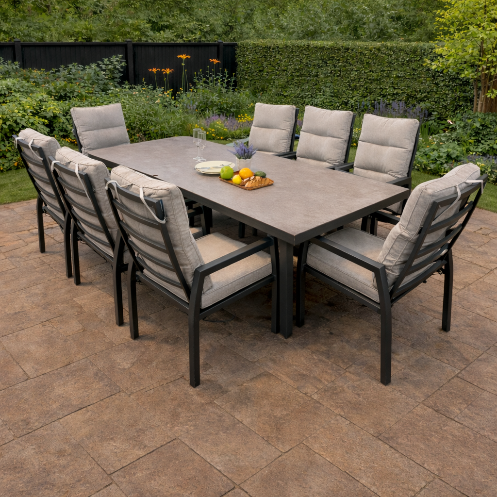 ENJOi Denver 8 Seat Dining Set
