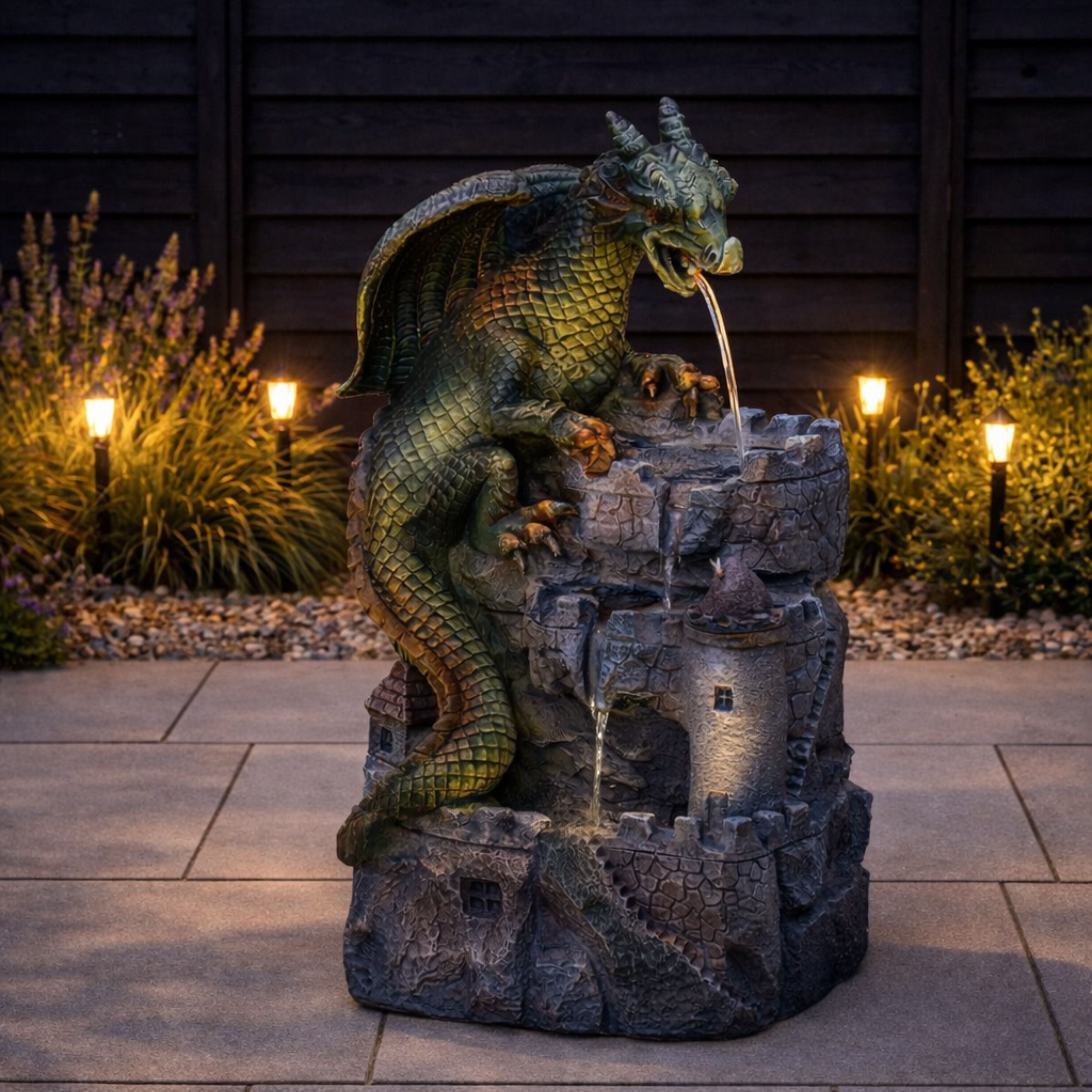 Dragon's Keep Cascade Water Feature