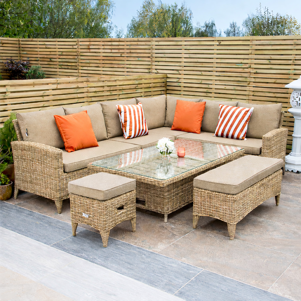 ENJOi Natural Bordeaux L Corner HAT Set