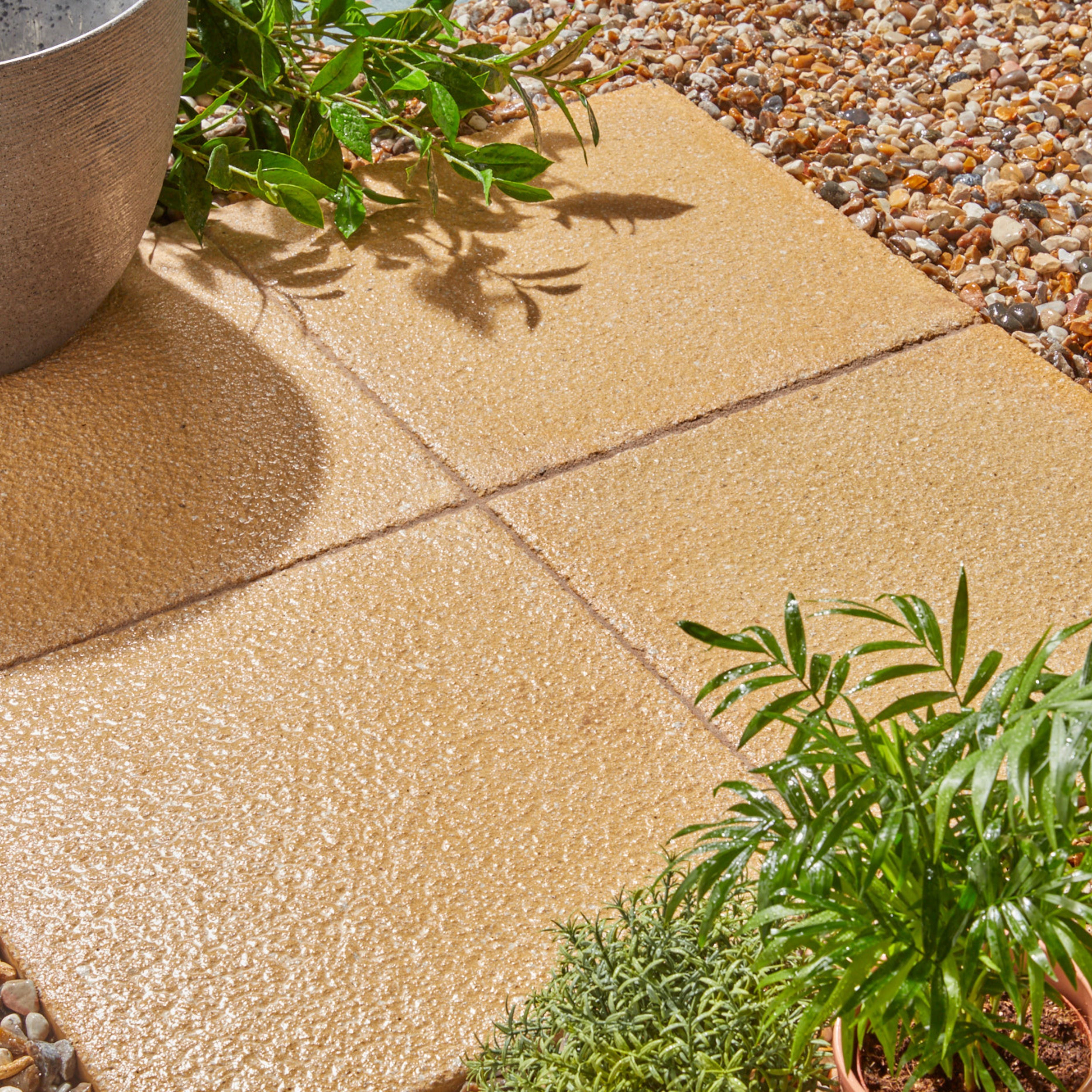 Newbury Textured Paving 450mm Buff