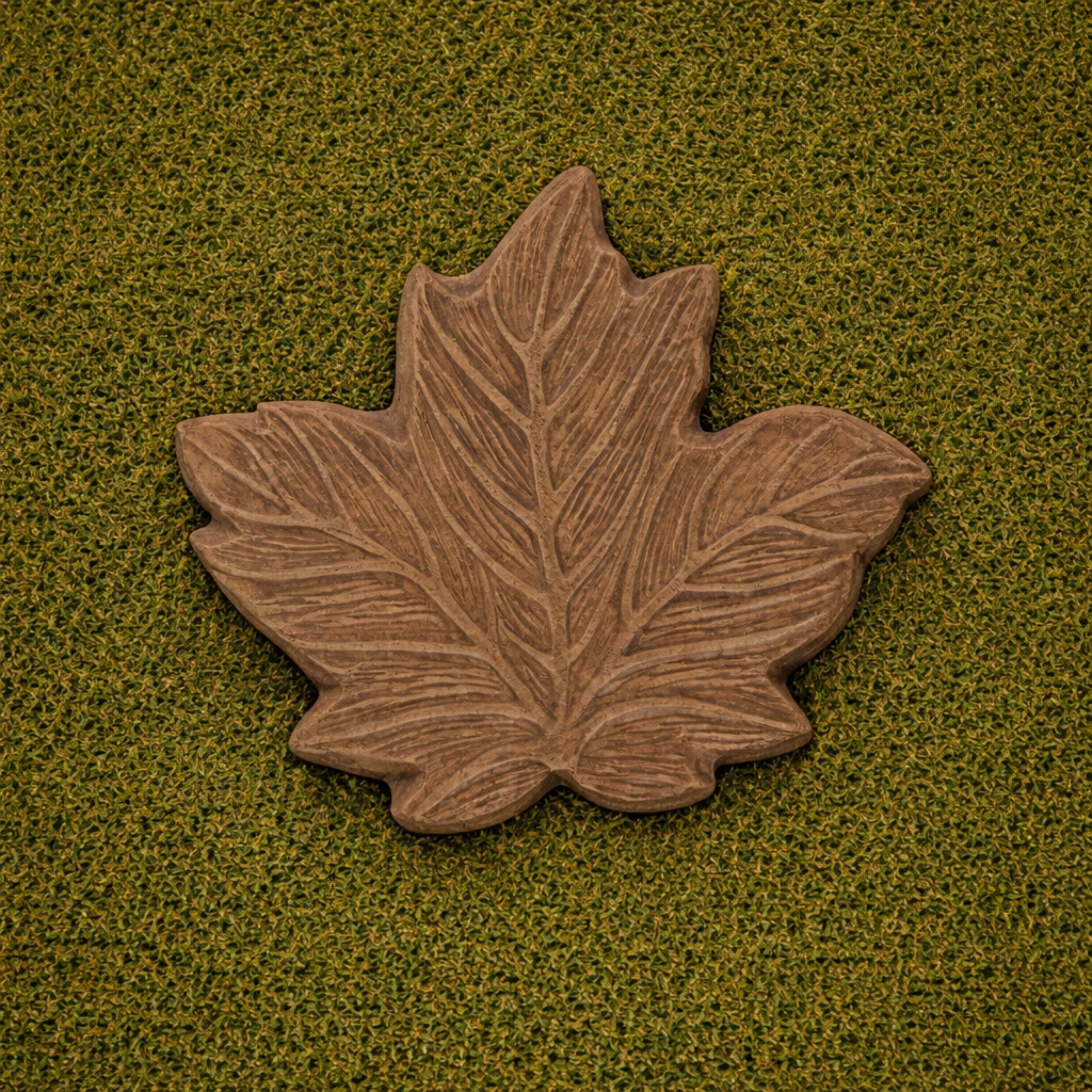 Altico Sunflower, Fossil & Maple Leaf Stepping Stone / Wall Plaque Collection