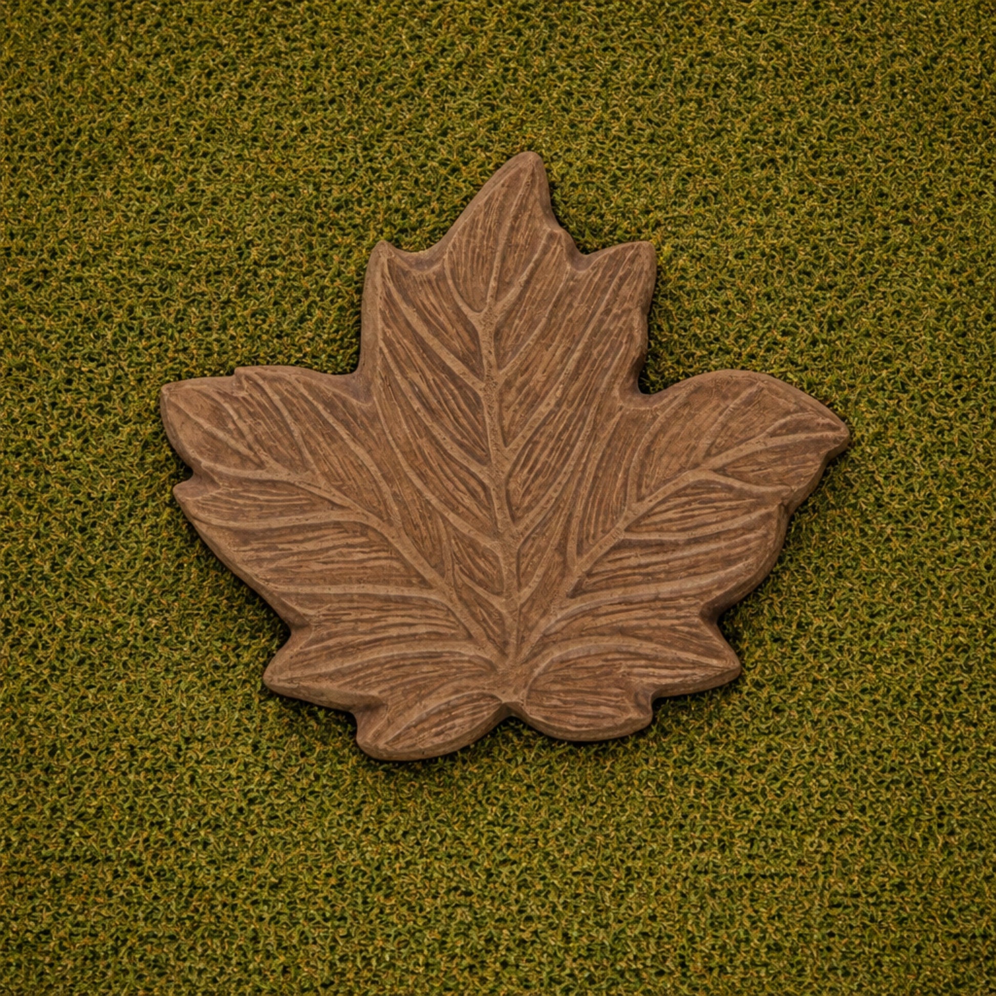 Altico Sunflower, Fossil & Maple Leaf Stepping Stone / Wall Plaque Collection