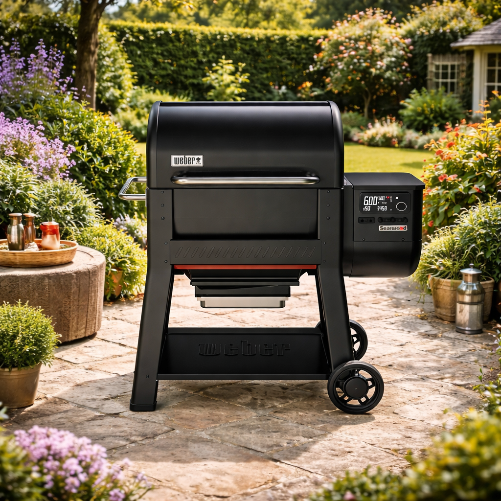 Weber® Searwood® 600 Pellet Barbecue