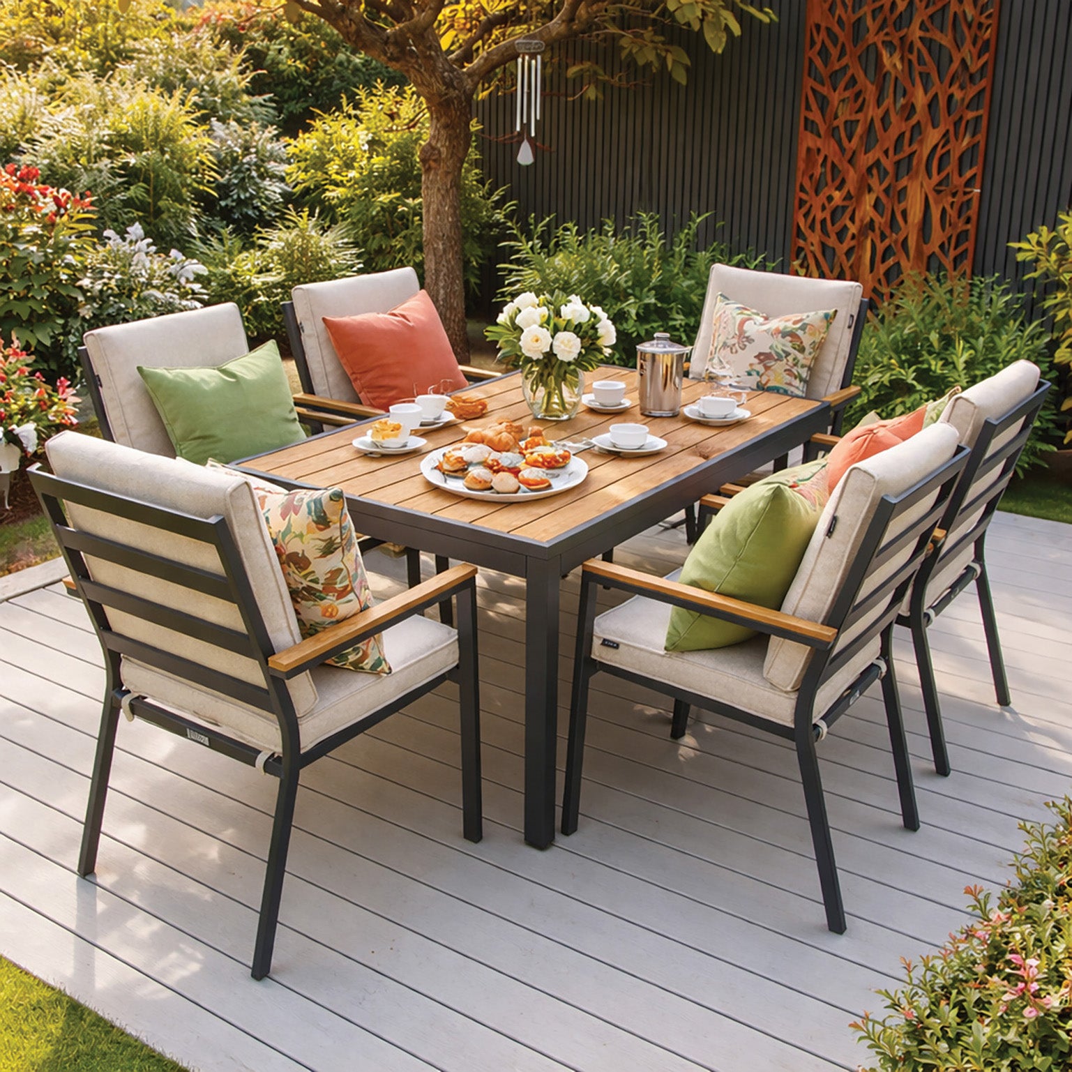 ENJOi Lisbon 6 Seat Dining Set