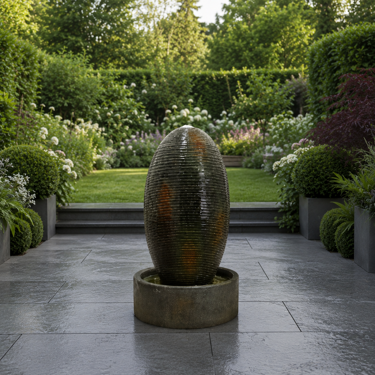 Altico Saturn Cascading Garden Water Feature