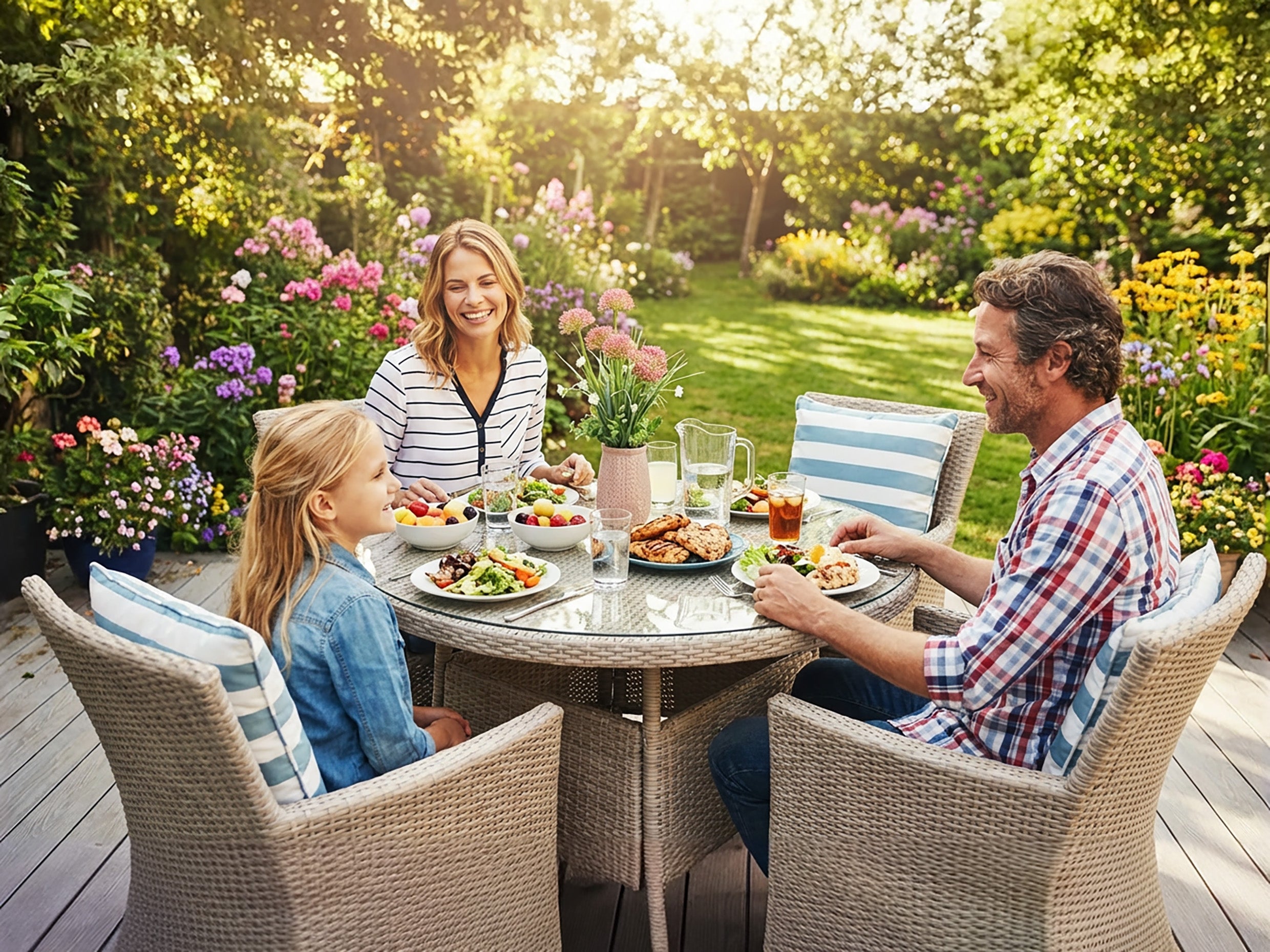 ENJOi Artemis 4 Seat Dining Set
