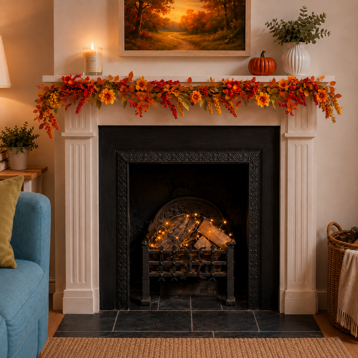 Autumn Swirl Garland