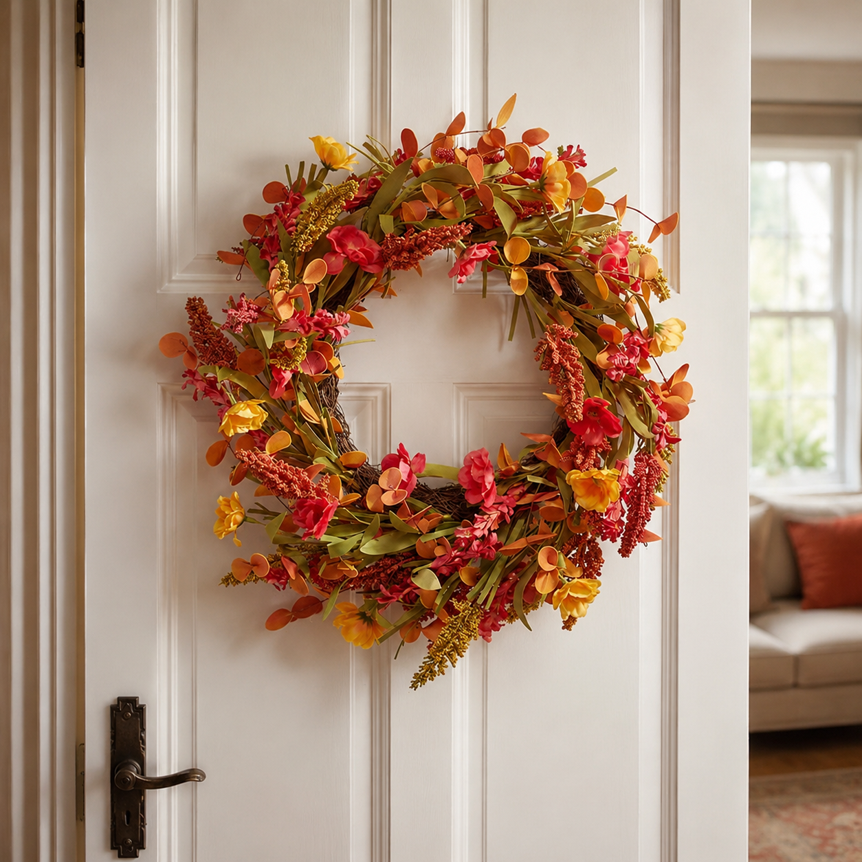 Autumn Swirl Wreath