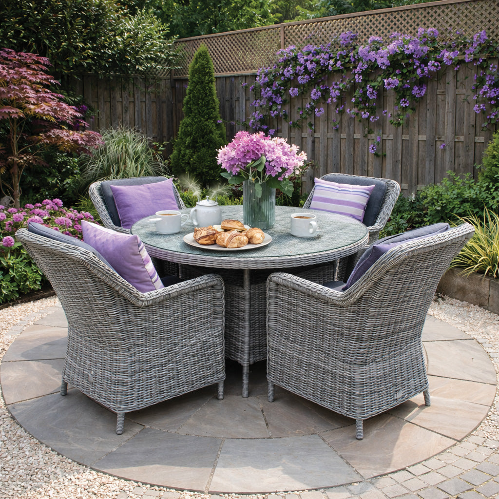 ENJOi Bordeaux 4 Seat Dining Set