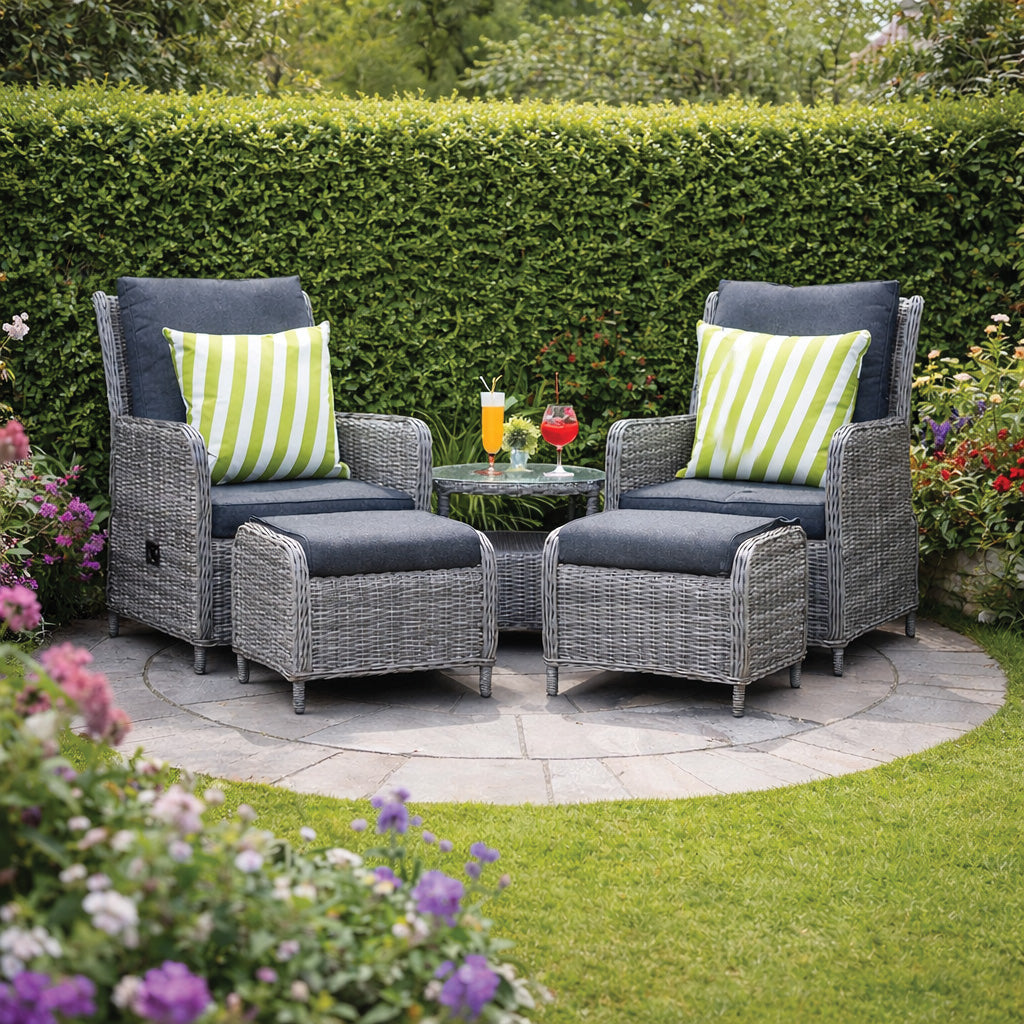 Bordeaux Duo Recliner Set