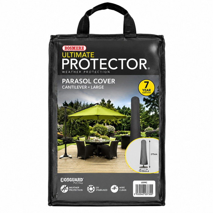 Bosmere Ultimate Protector Cantilever Parasol Cover Large - U599C