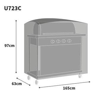 Bosmere Ultimate Protector Kitchen BBQ Cover - Charcoal - U723C
