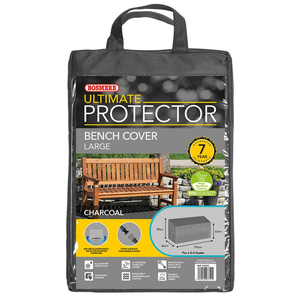 Bosmere Ultimate Protector Large Bench Cover - Charcoal - U615C