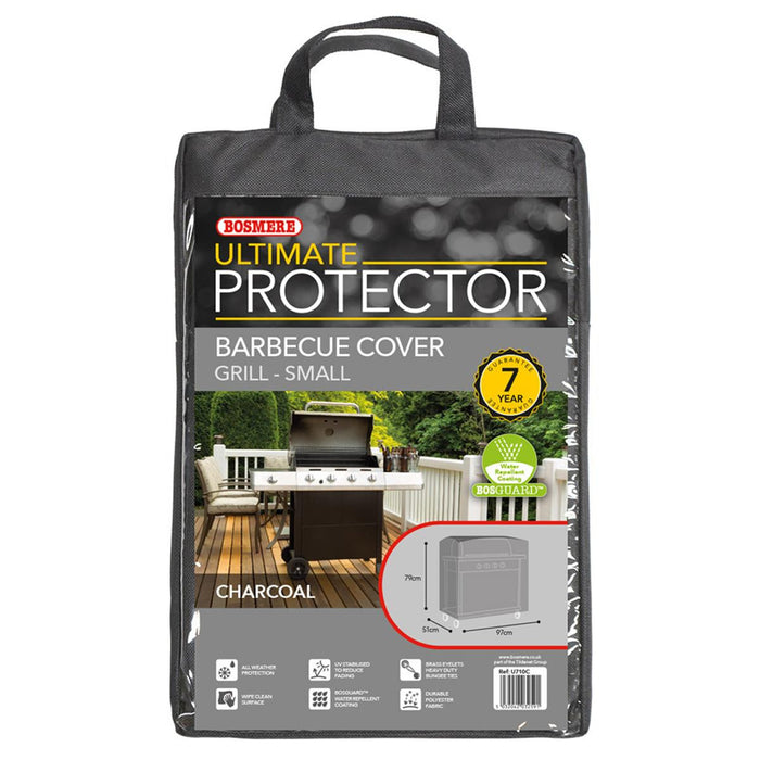 Bosmere Ultimate Protector Trolley BBQ Cover - Charcoal - U710C