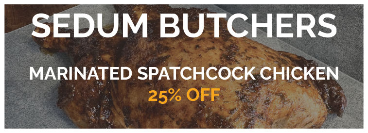 Marinated Spatchcock Chicken 25% offer