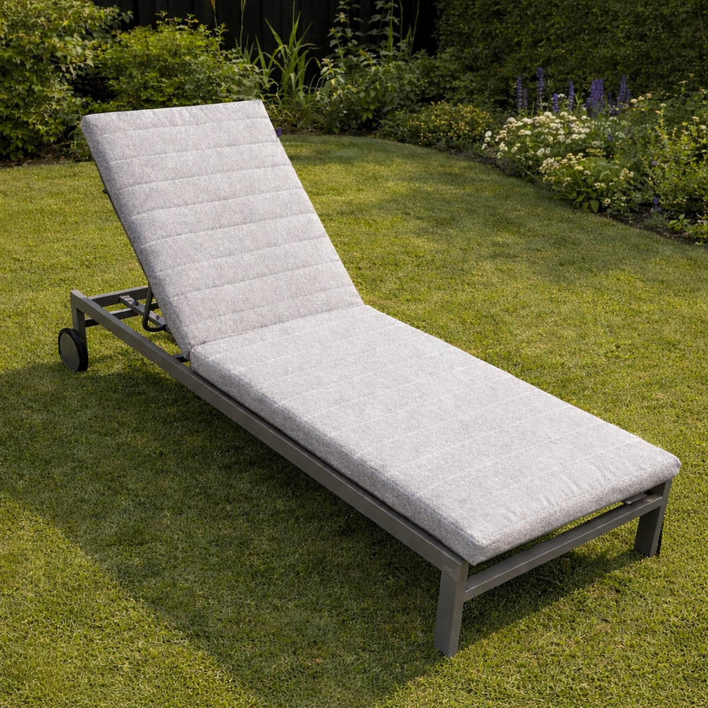 ENJOi Grey Havanna Sunlounger