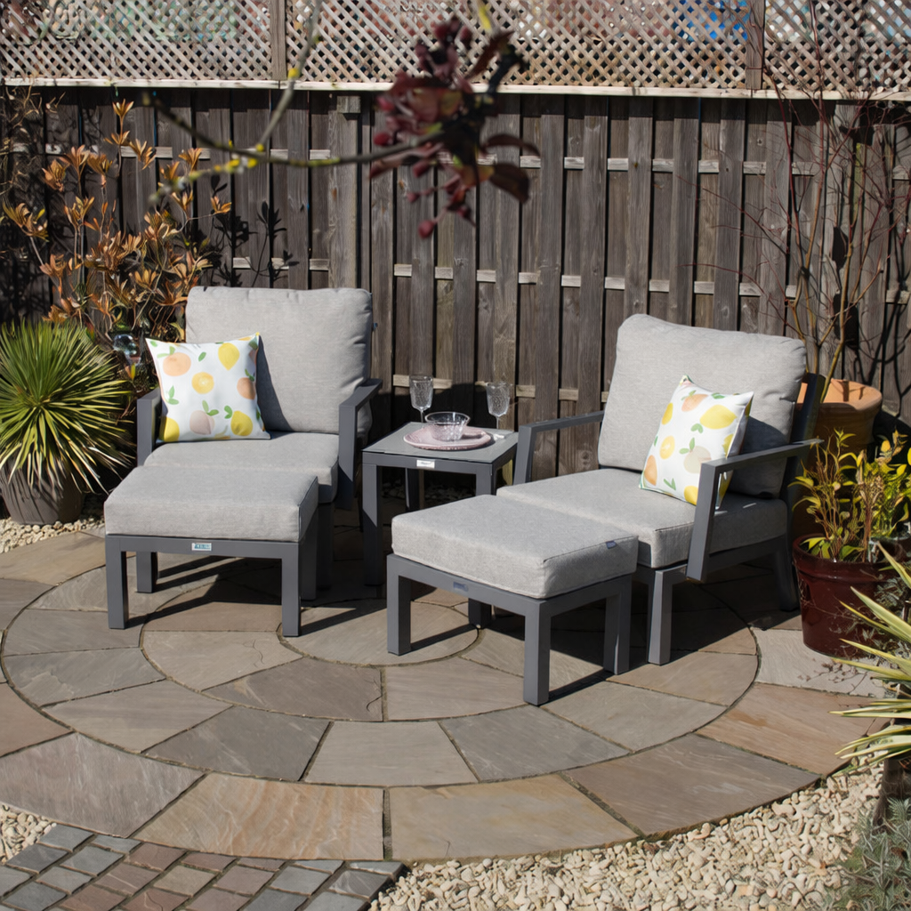 ENJOi Havanna Grey Duo Lounge Set