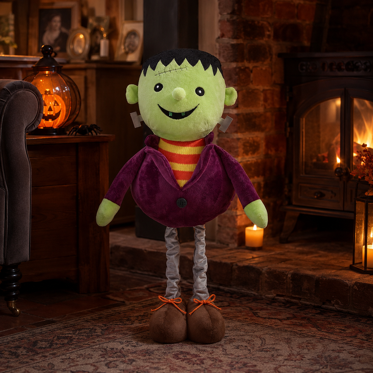 Frankie Plush Stand-Up Halloween Decoration