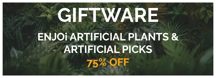 Giftware 75% Artificial Plants & Picks offer