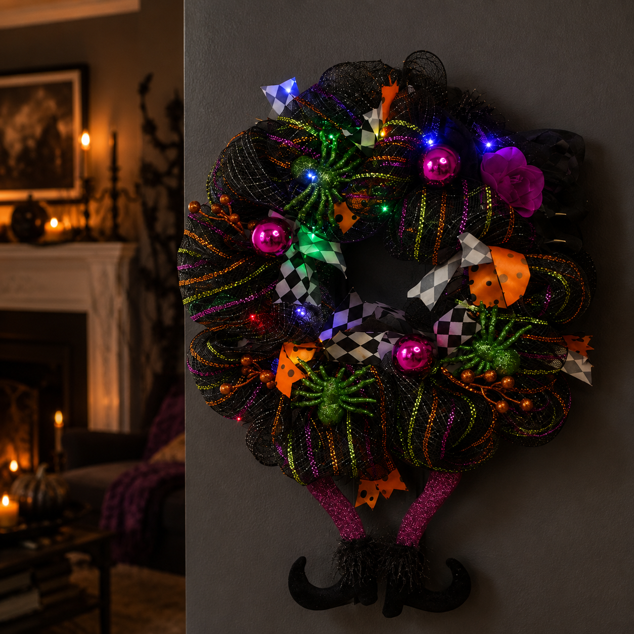 InLit HalloWreath 50cm