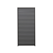 ENJOi Leo Fixed Horizontal Louvre Side Panel Anthracite Grey - 1.2m