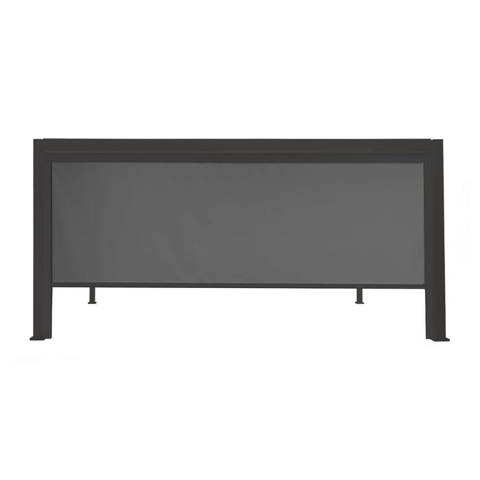 ENJOi Leo Pull Down Privacy Screen Anthracite Grey - 3.6m