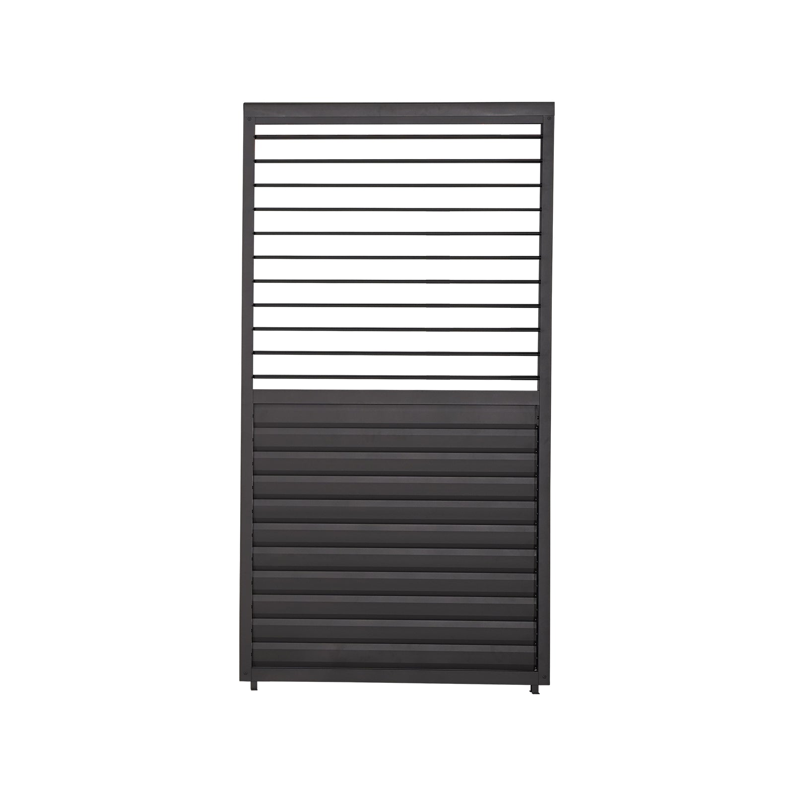 ENJOi Leo Adjustable Louvre Side Panel Anthracite Grey - 1m