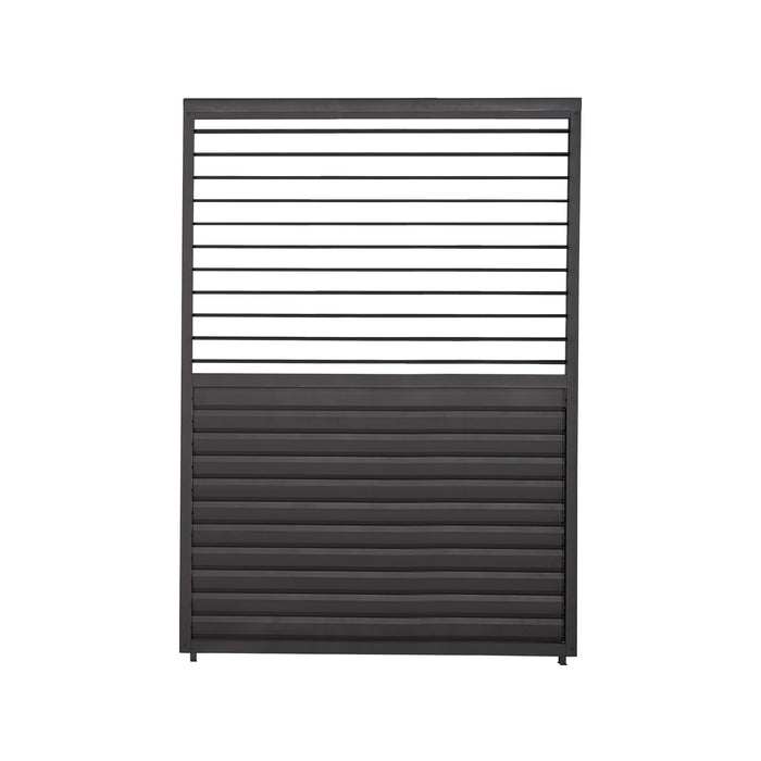 ENJOi Leo Adjustable Louvre Side Panel Anthracite Grey - 1.2m