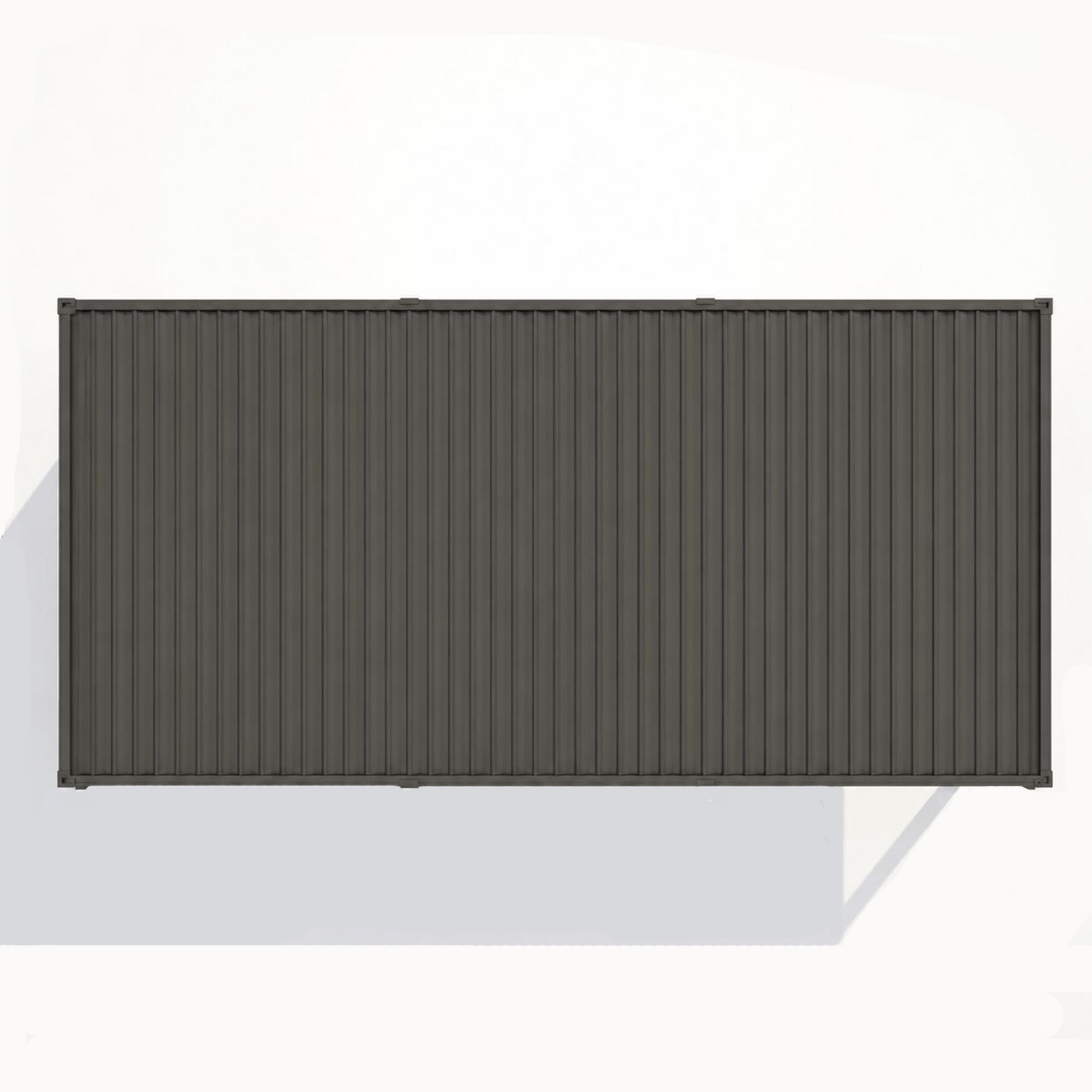 ENJOi Leo Aluminium Rectangular Pergola Anthracite Grey - 9m x 3m