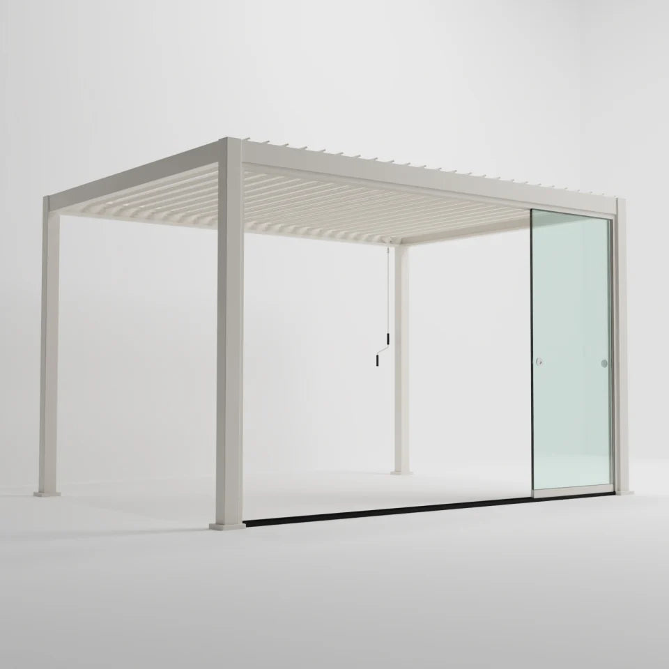 ENJOi Leo Glass Sliding Doors Pebble/Glass - 4m