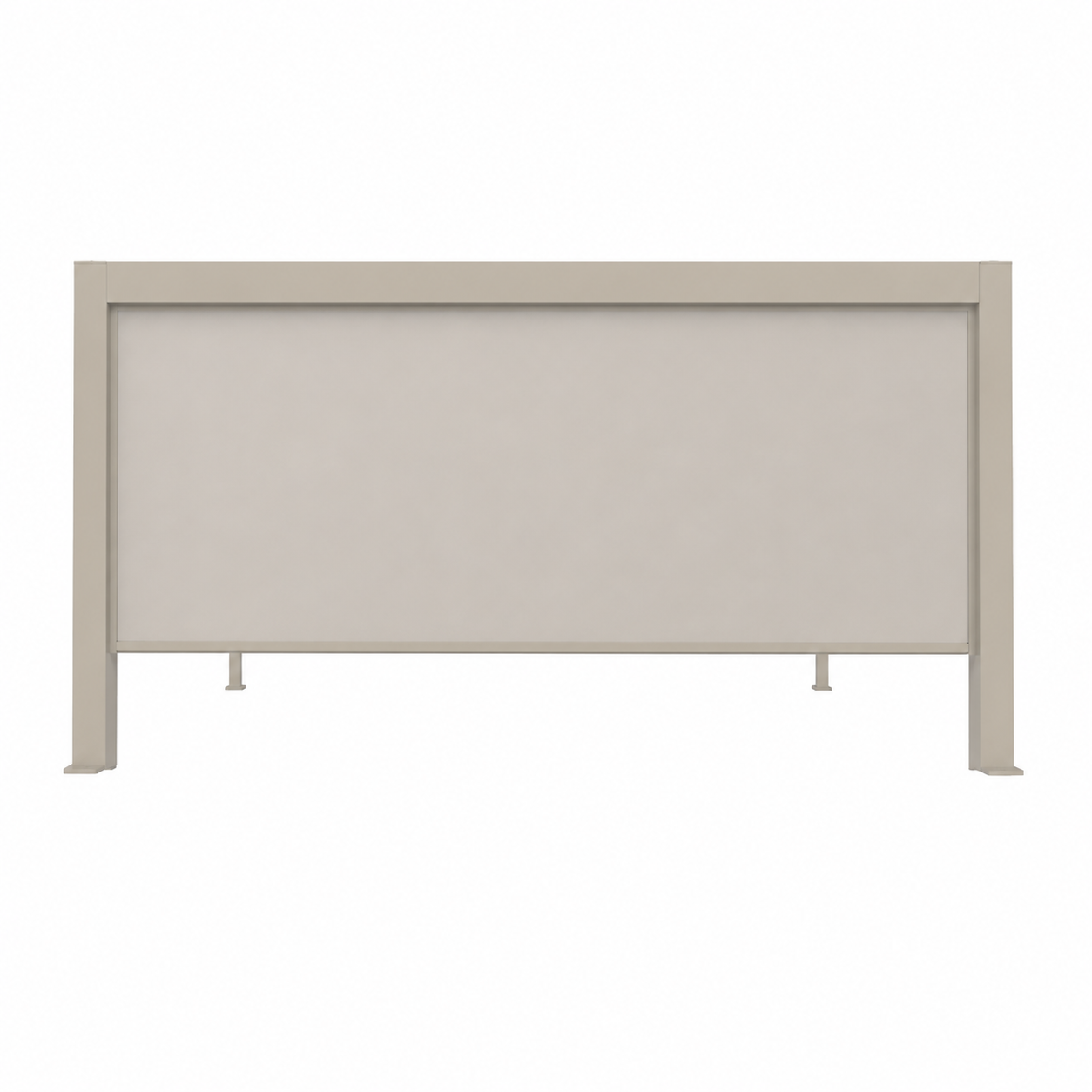 ENJOi Leo Pull Down Privacy Screen Pebble - 3.6m