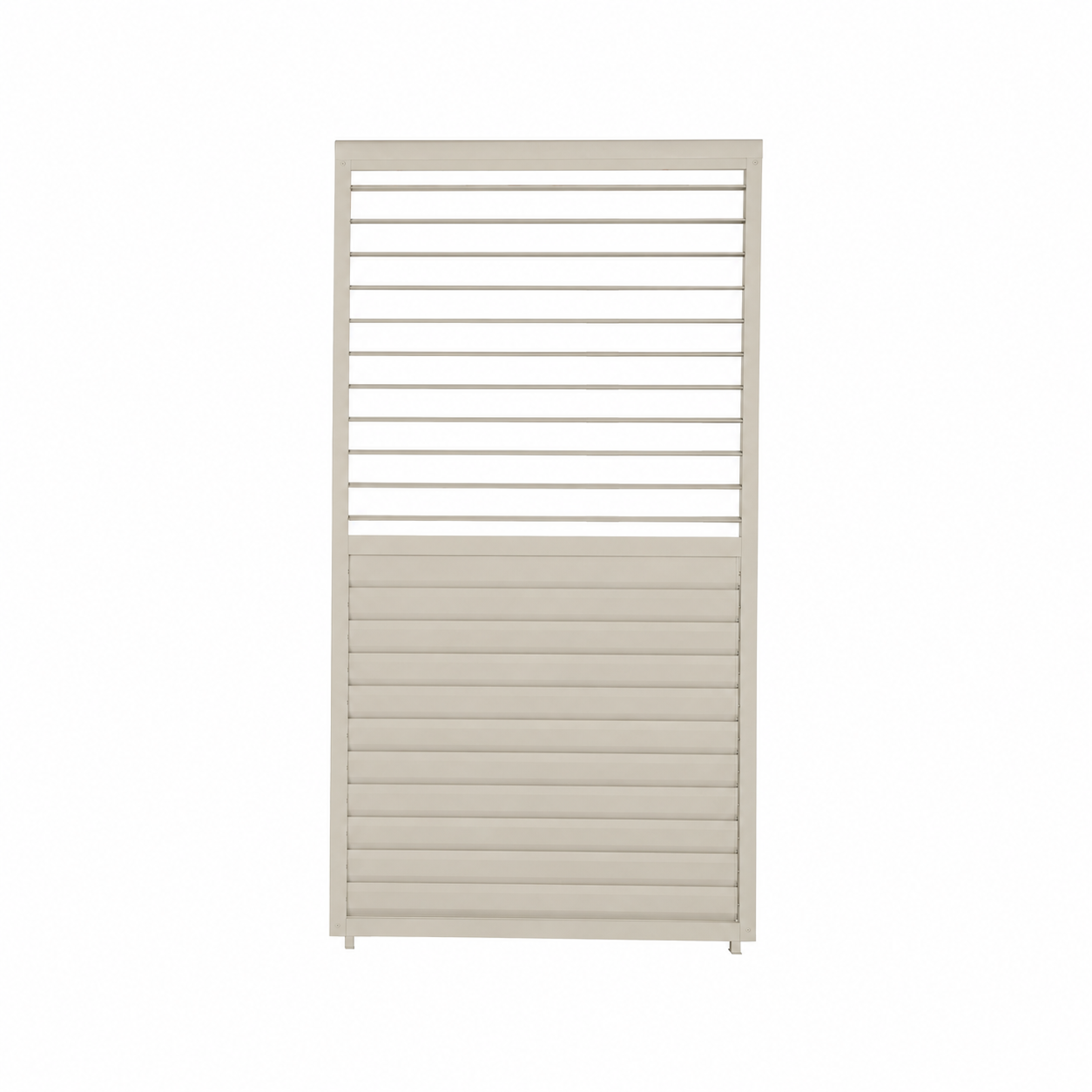 ENJOi Leo Adjustable Louvre Side Panel Pebble - 1m