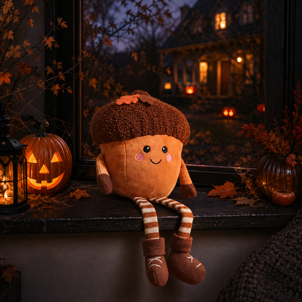 OakPal Dangly Legs Autumn Plush Decoration
