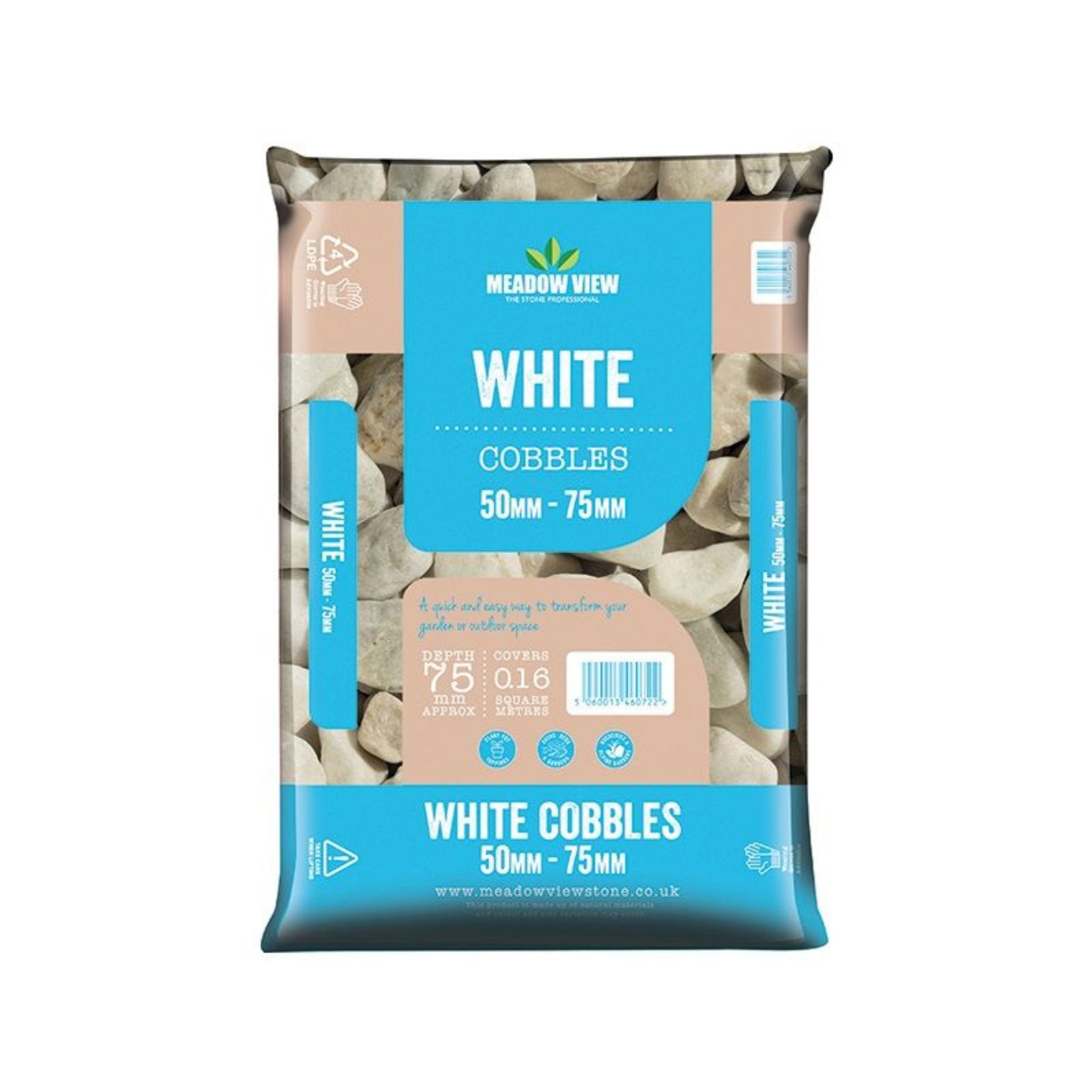 White Cobbles 50-75mm