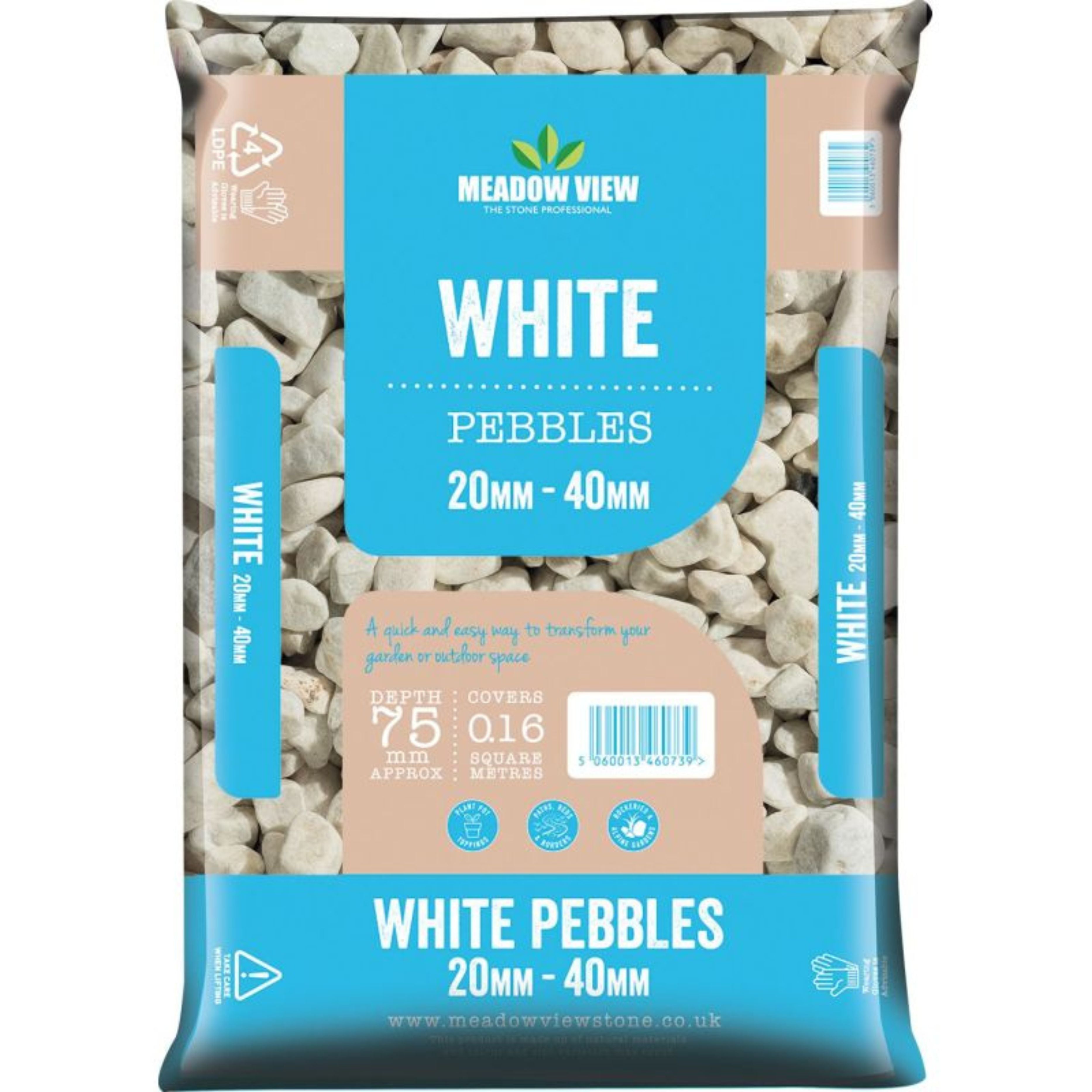 White Pebbles 20-40mm